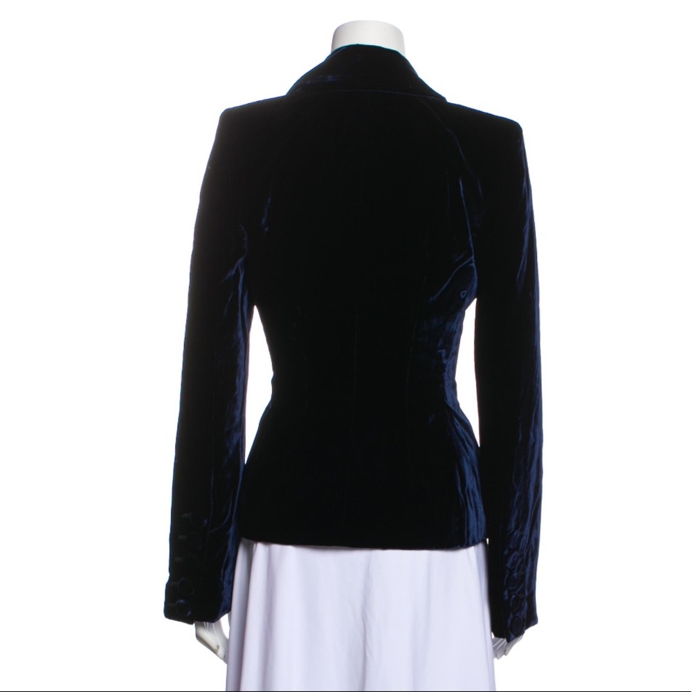 Khaite Velvet Jacket. - Picture 4 of 6